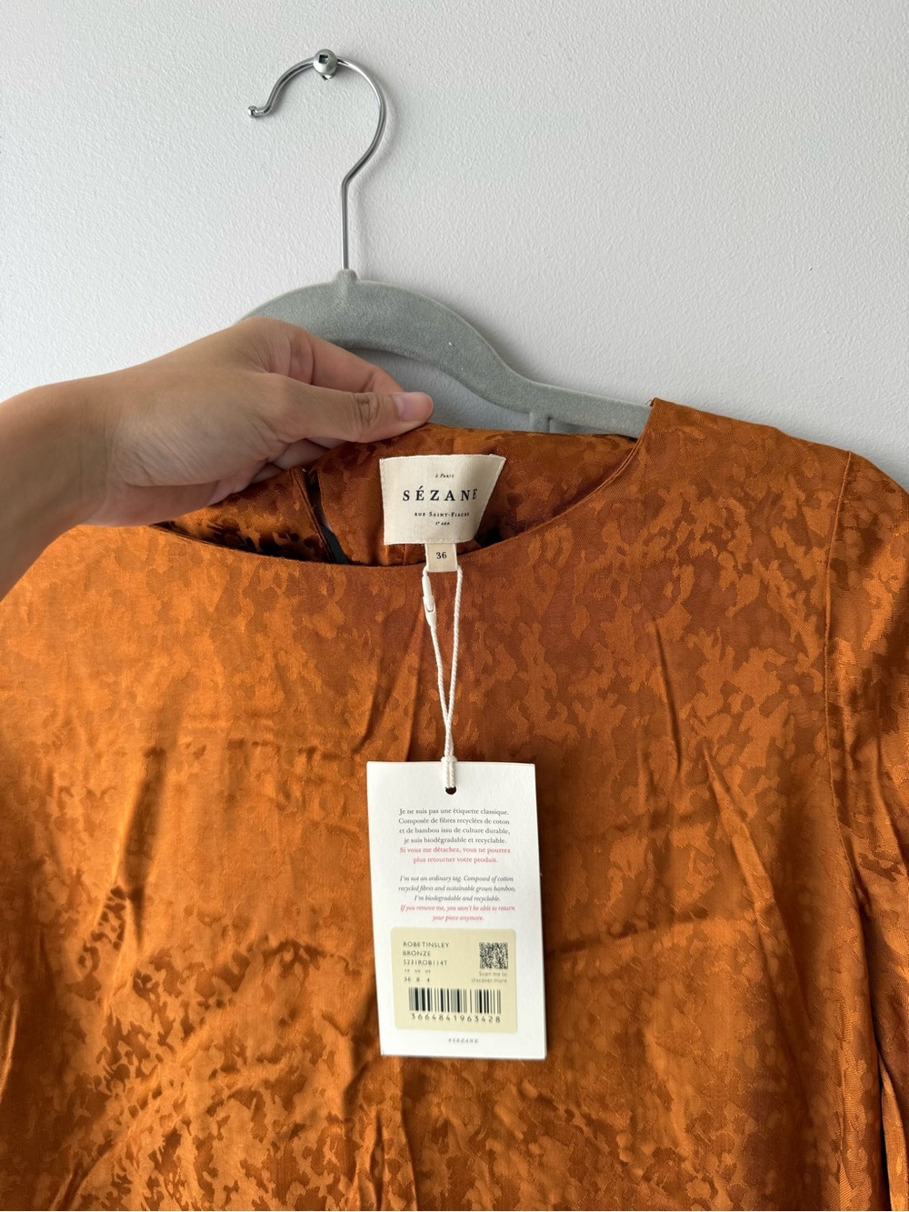 Sezane Tinsley Dress - Picture 4 of 5